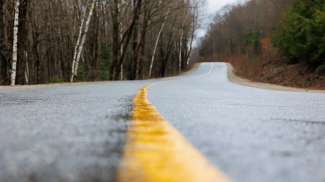 Chemin sinueux