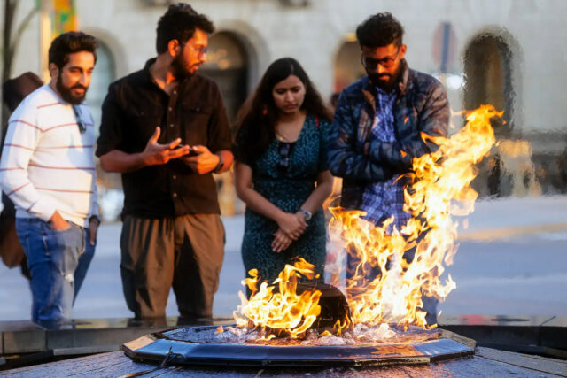 La flamme et la fontaine